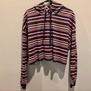 Wild Fable woman’s cropped hoodie, NWT, size L